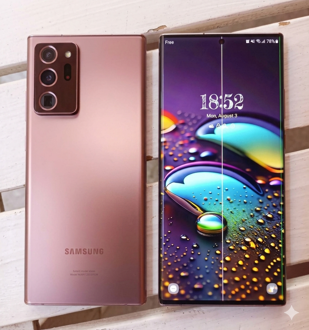 Samsung Galaxy Note 20 Ultra 5G 128 GB Or rose