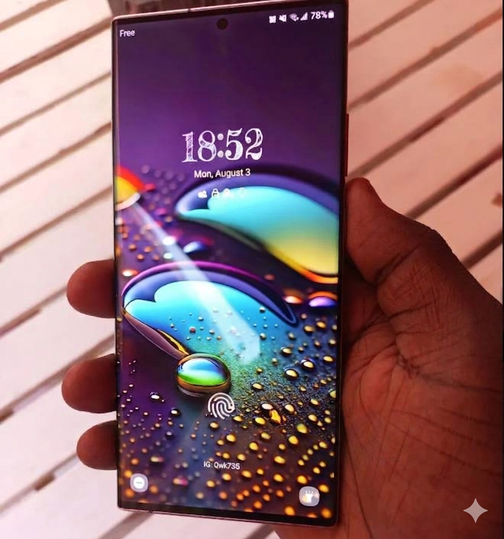 Samsung Galaxy Note 20 Ultra 5G 128 GB Or rose